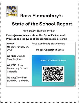 State of the School Report Survey